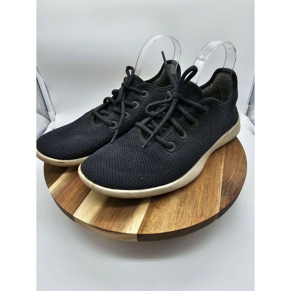 Allbirds Tree Runners Mens 9 Black Comfort Sneaker Lightweight